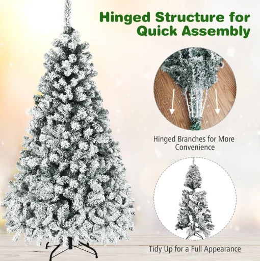 Clearance The Holiday Aisle White Pine Christmas Tree With 250 Led Lights