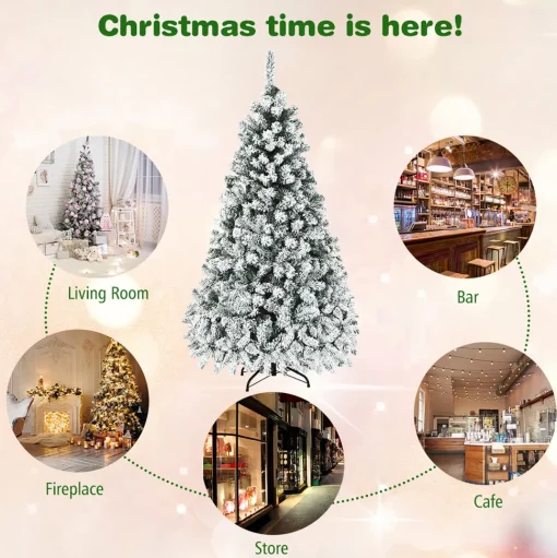 Clearance The Holiday Aisle White Pine Christmas Tree With 250 Led Lights